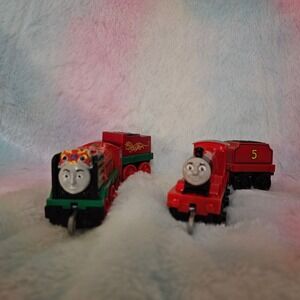 Thomas & Friends Yong Bao & James Train Engine Gullane‎ Mattel Preschool Toy
